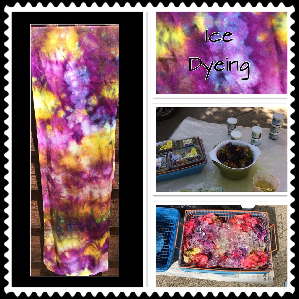 ice-dyeing